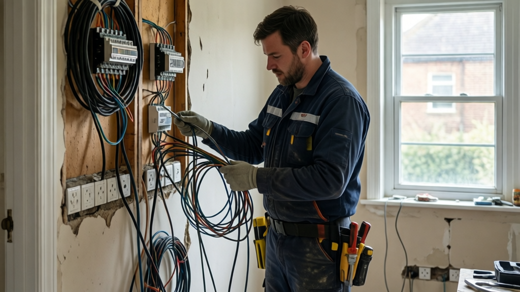 Archer Dean Kilwinning Electrical Rewire Upgrade North Ayrshire